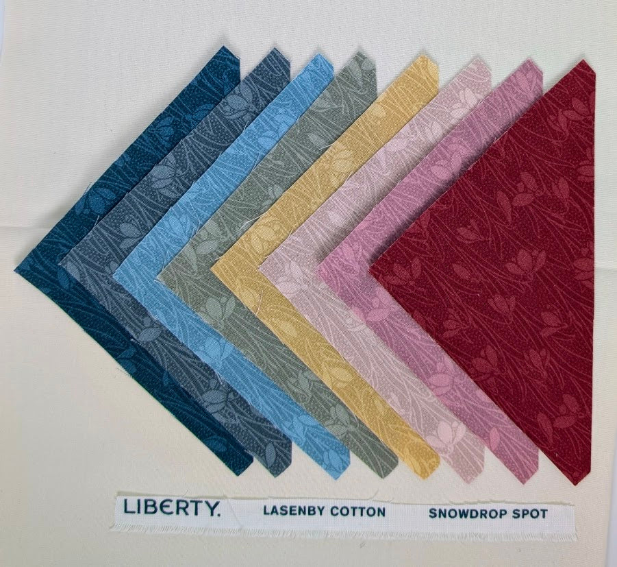Triangle Complete Quilt Kit - Liberty