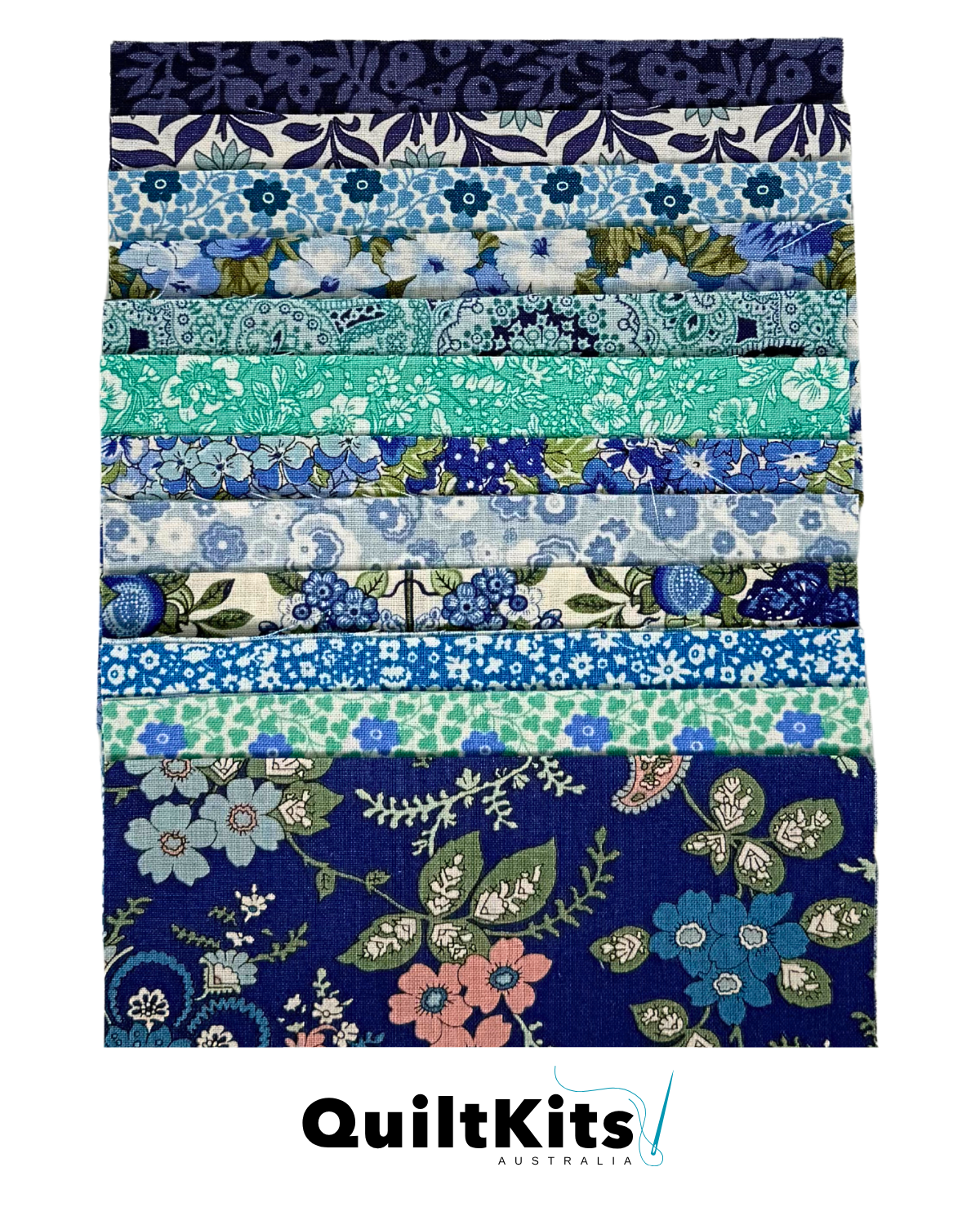 Easy Strip Complete Quilt Kit - Throw - Liberty