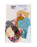 Pre-fused Applique Hearts - Large - Emmy Grace A