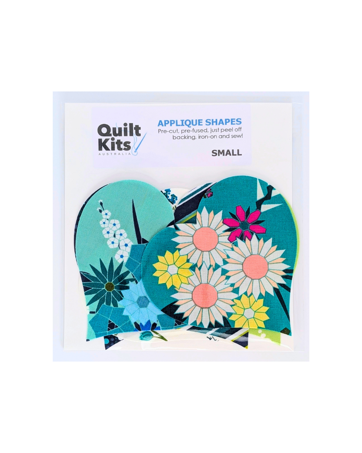 Pre-fused Applique Hearts - Small - Loved to Pieces D