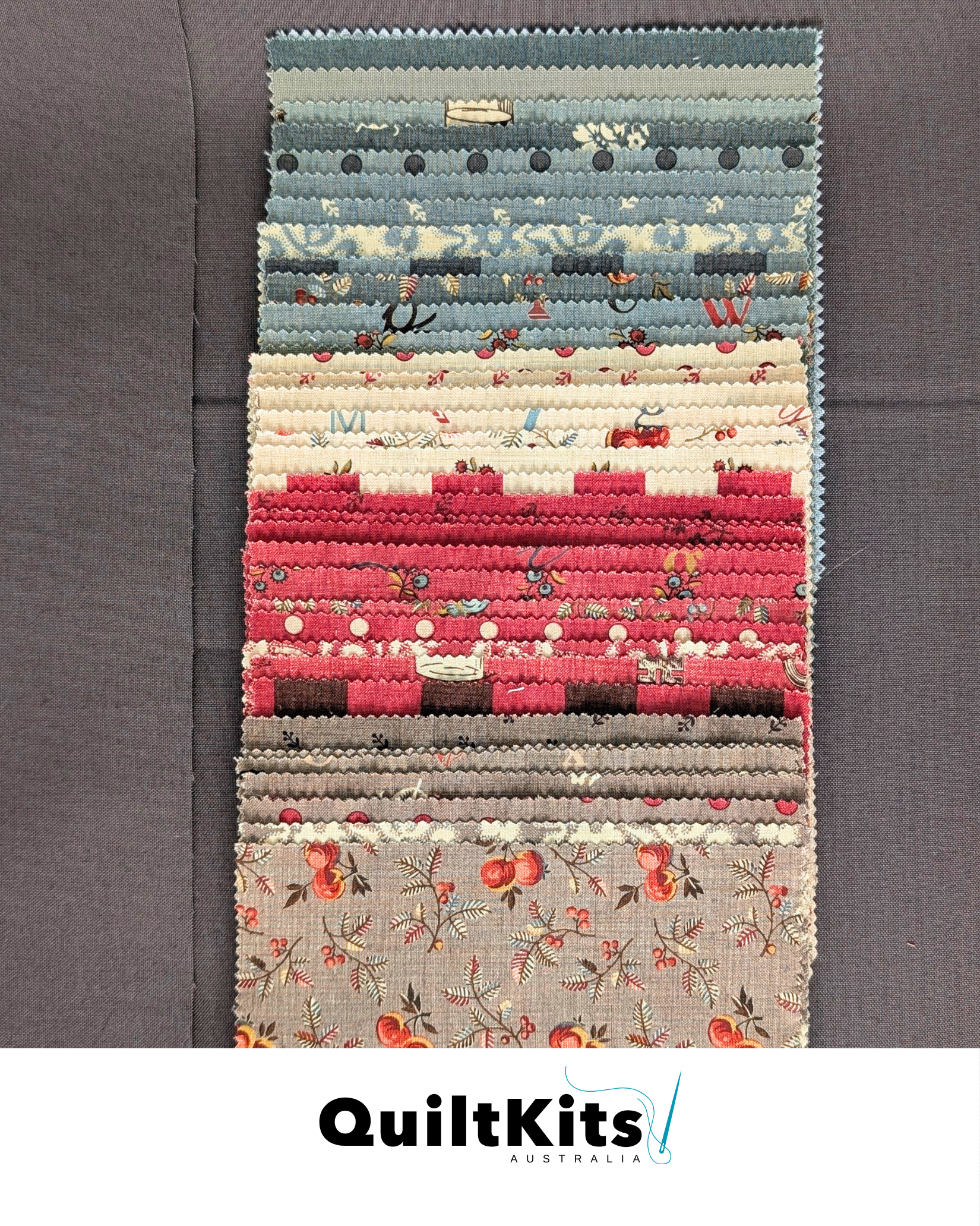 Easy Block Quilt Kit - French General Complete Kit
