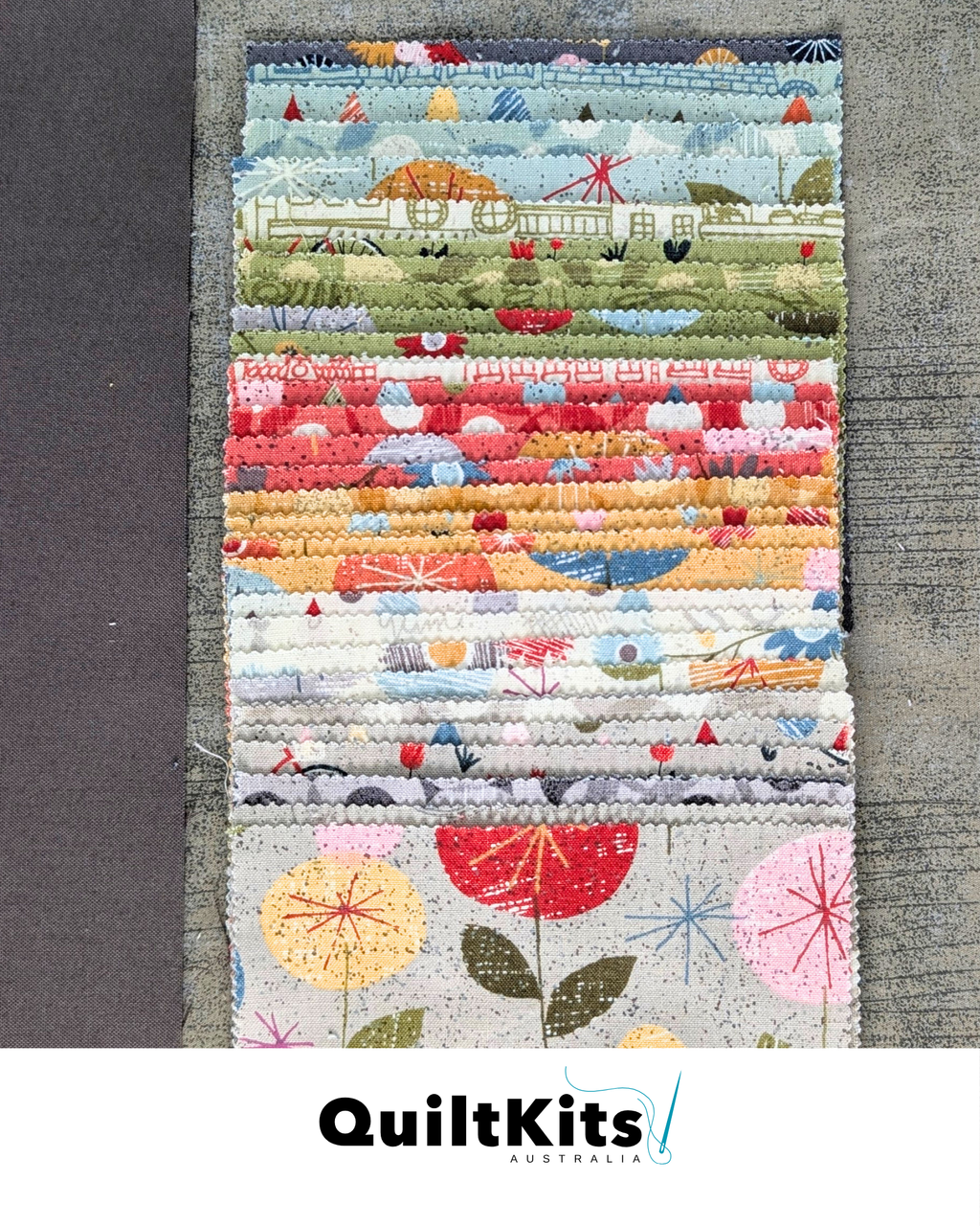 Easy Block Quilt Kit - Mon Ami Complete Kit