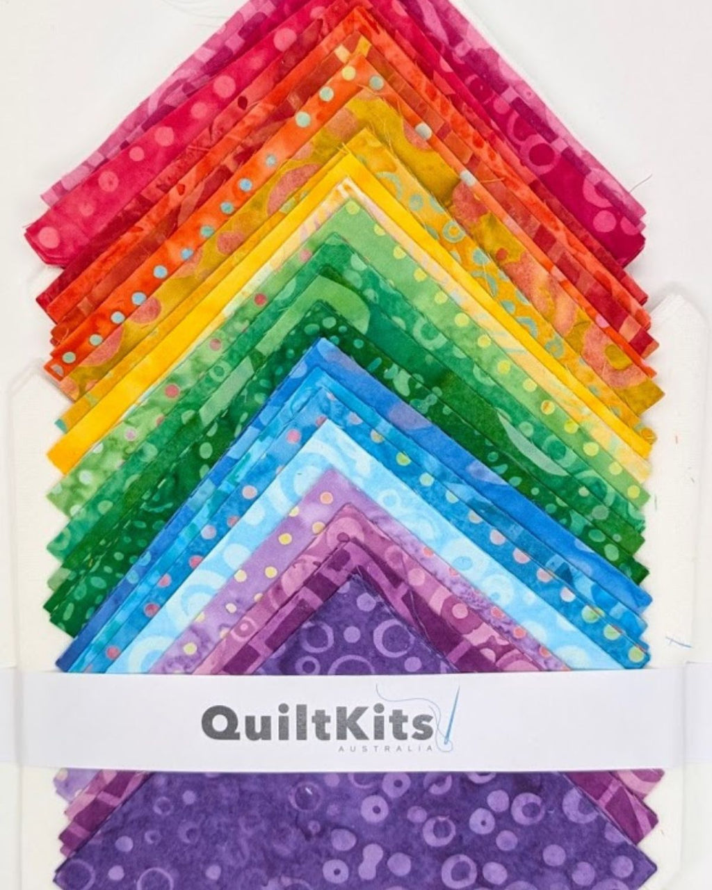 Triangle Quilt Kit - Batik