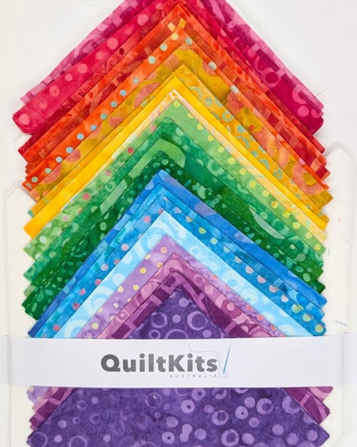 Triangle Quilt Kit - Batik