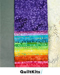 Easy Block Quilt Kit - Batik Complete Kit