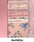 Easy Block Quilt Kit - Pink Complete Kit