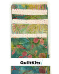 Easy Block Quilt Kit - Batik Green