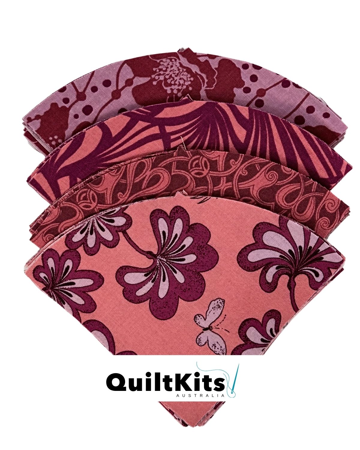 Lush Quilt Kit - Small - Pinks Complete Kit