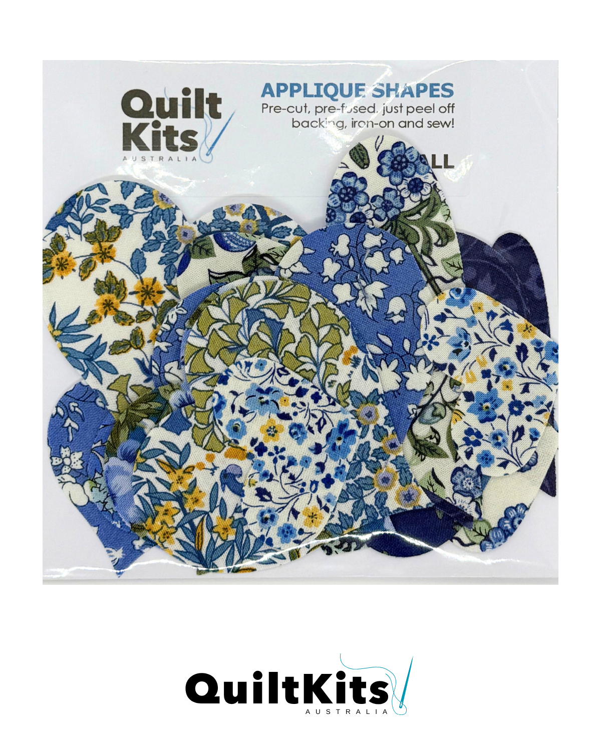 Applique Hearts Liberty - Small