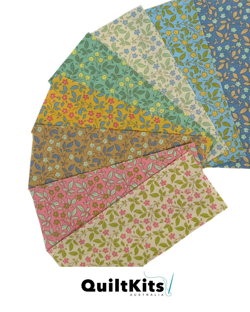 Easy Strip Quilt Kit - Throw - Tilda Sunday Brunch