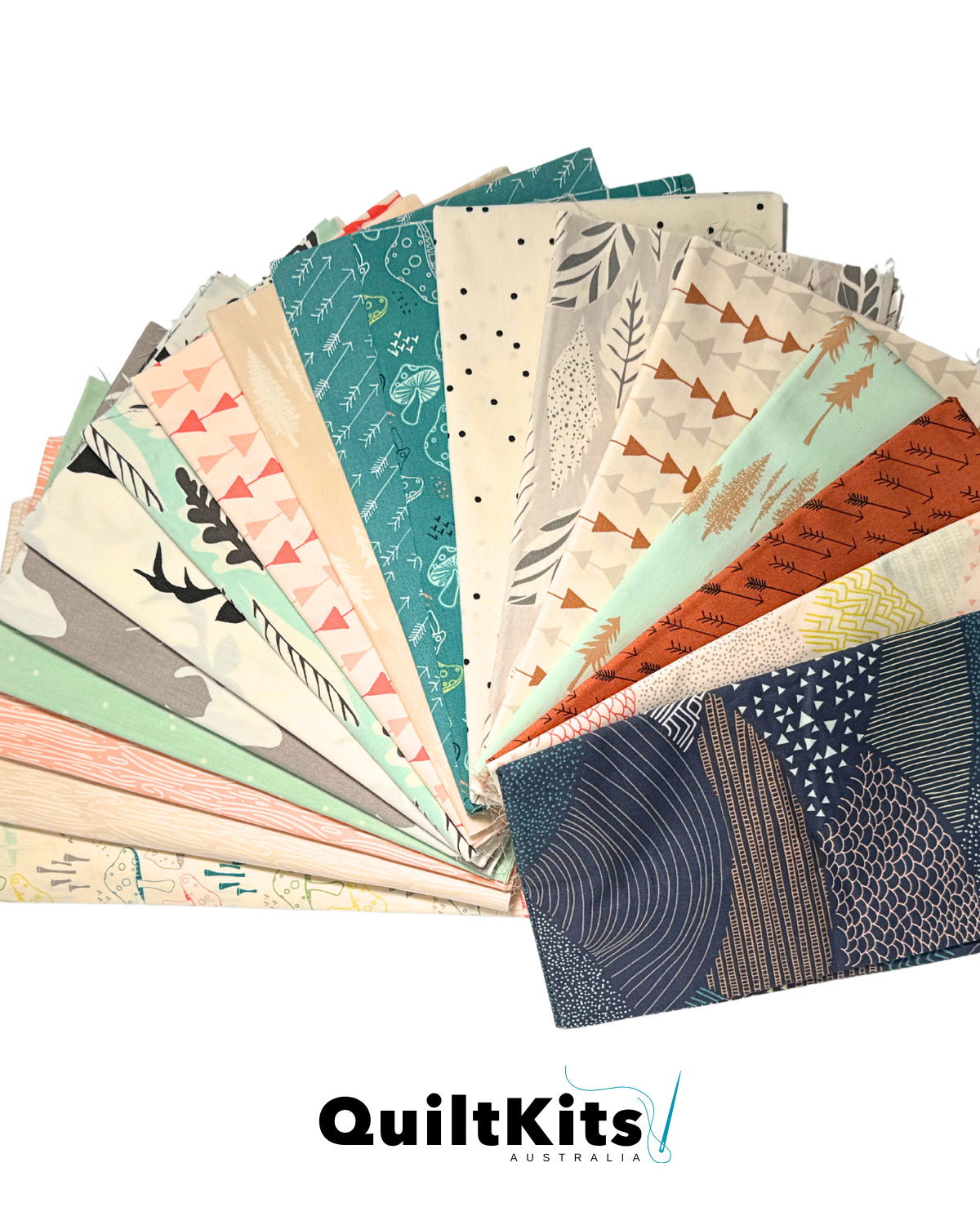 Clamshell Quilt Kit - Small - Hello Bear