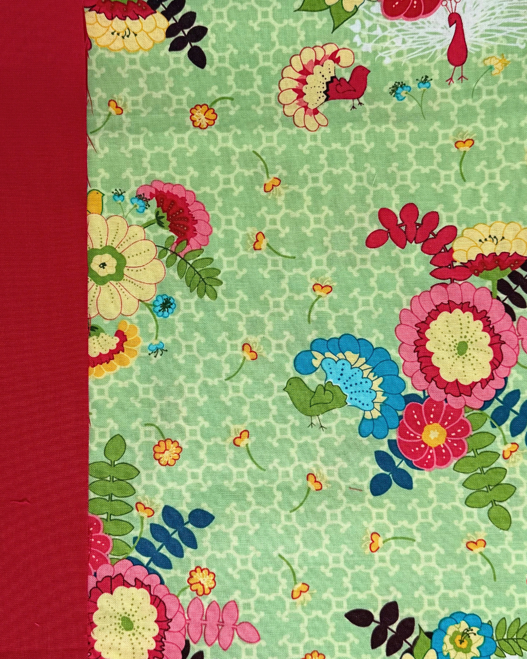 Lush Complete Quilt Kit - Throw - Lori Holt Bee Dots B