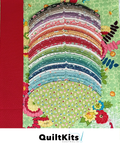Lush Complete Quilt Kit - Throw - Lori Holt Bee Dots B