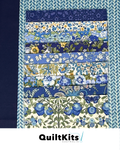 Easy Strip Complete Quilt Kit - Throw - Liberty Blues