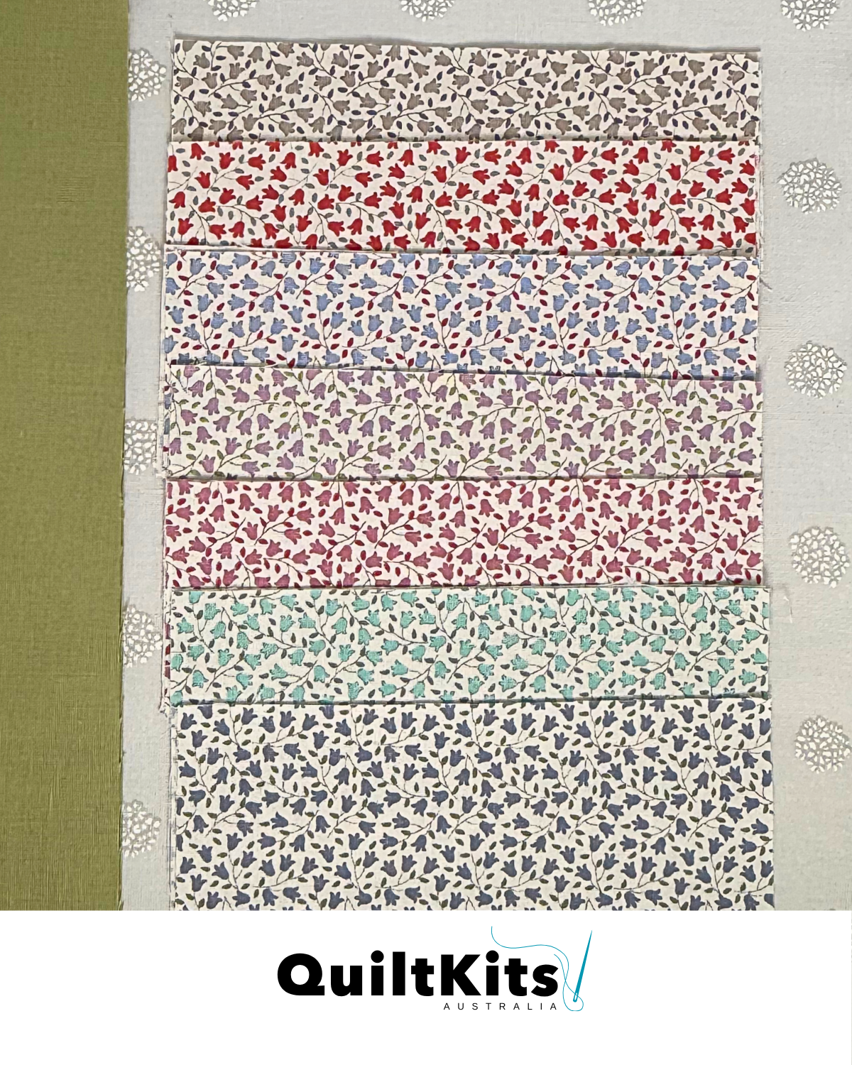 Easy Strip Complete Quilt Kit - Throw - Tilda Sophie