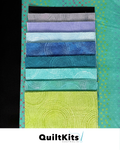 Entwined Complete Quilt Kit - Radiance Cool