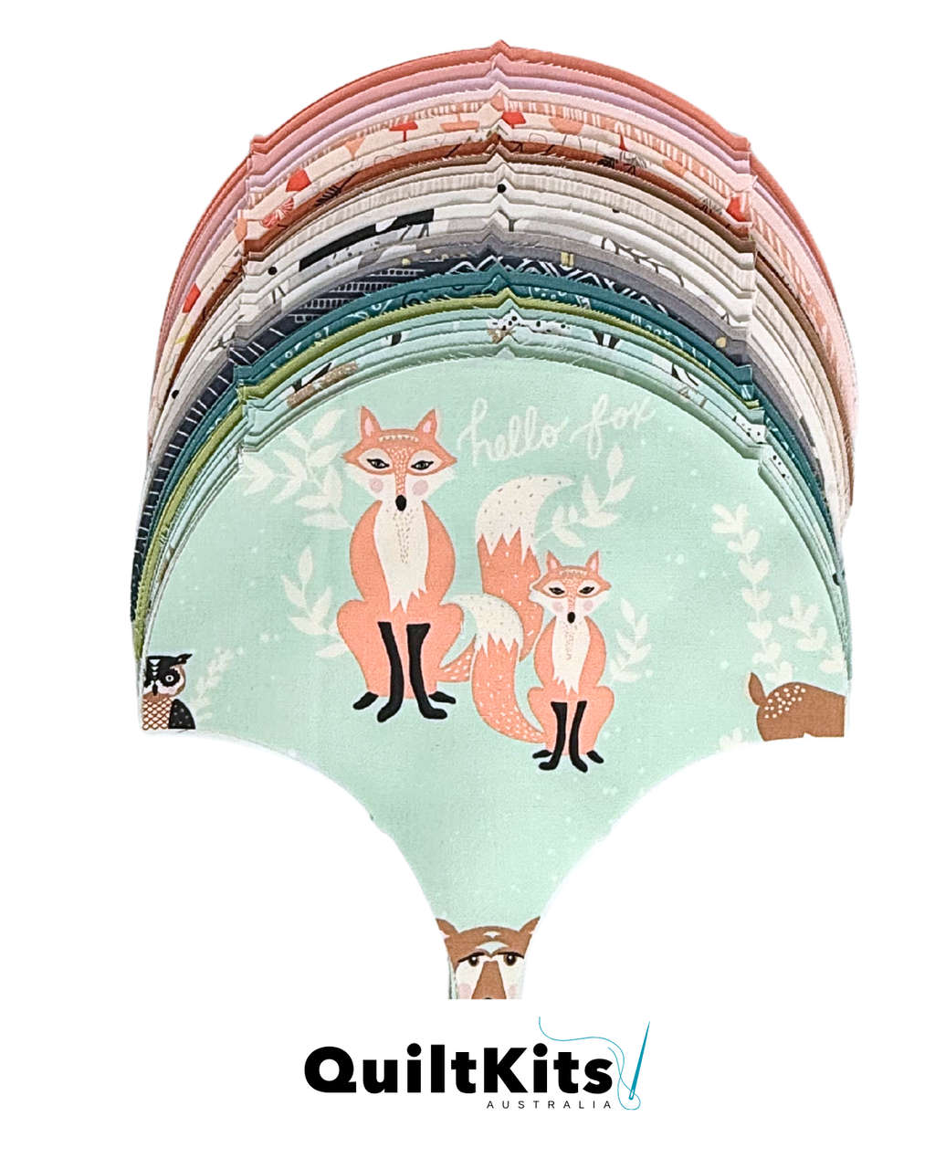 Clamshell Complete Quilt Kit - Small - Hello Bear