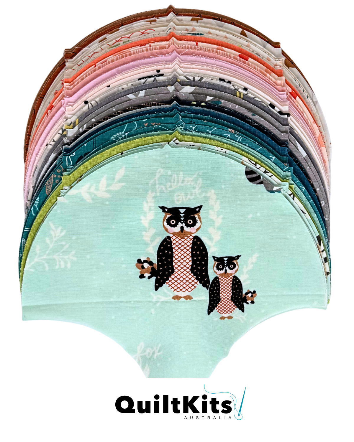 Clamshell Complete Quilt Kit - Throw - Hello Bear