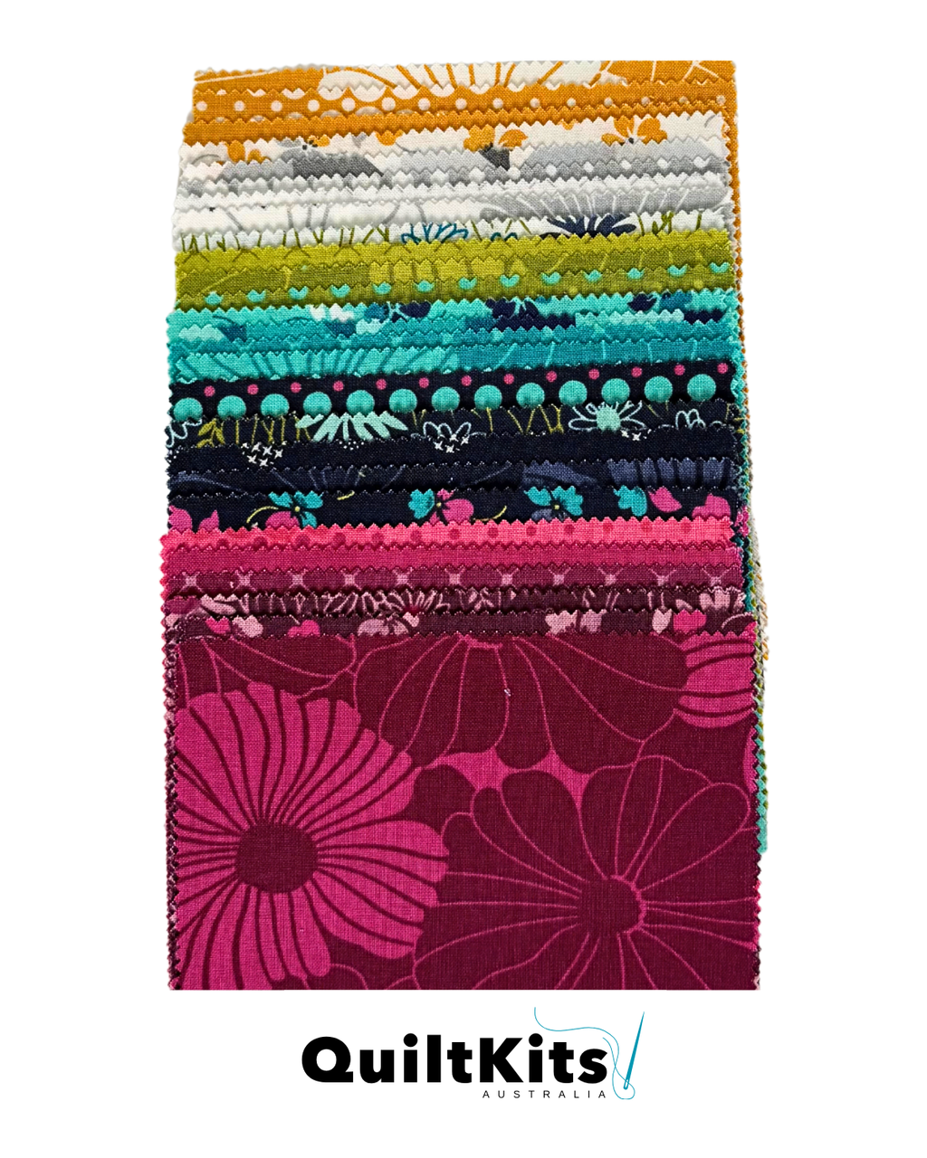 Easy Block Complete Quilt Kit - Color Crush