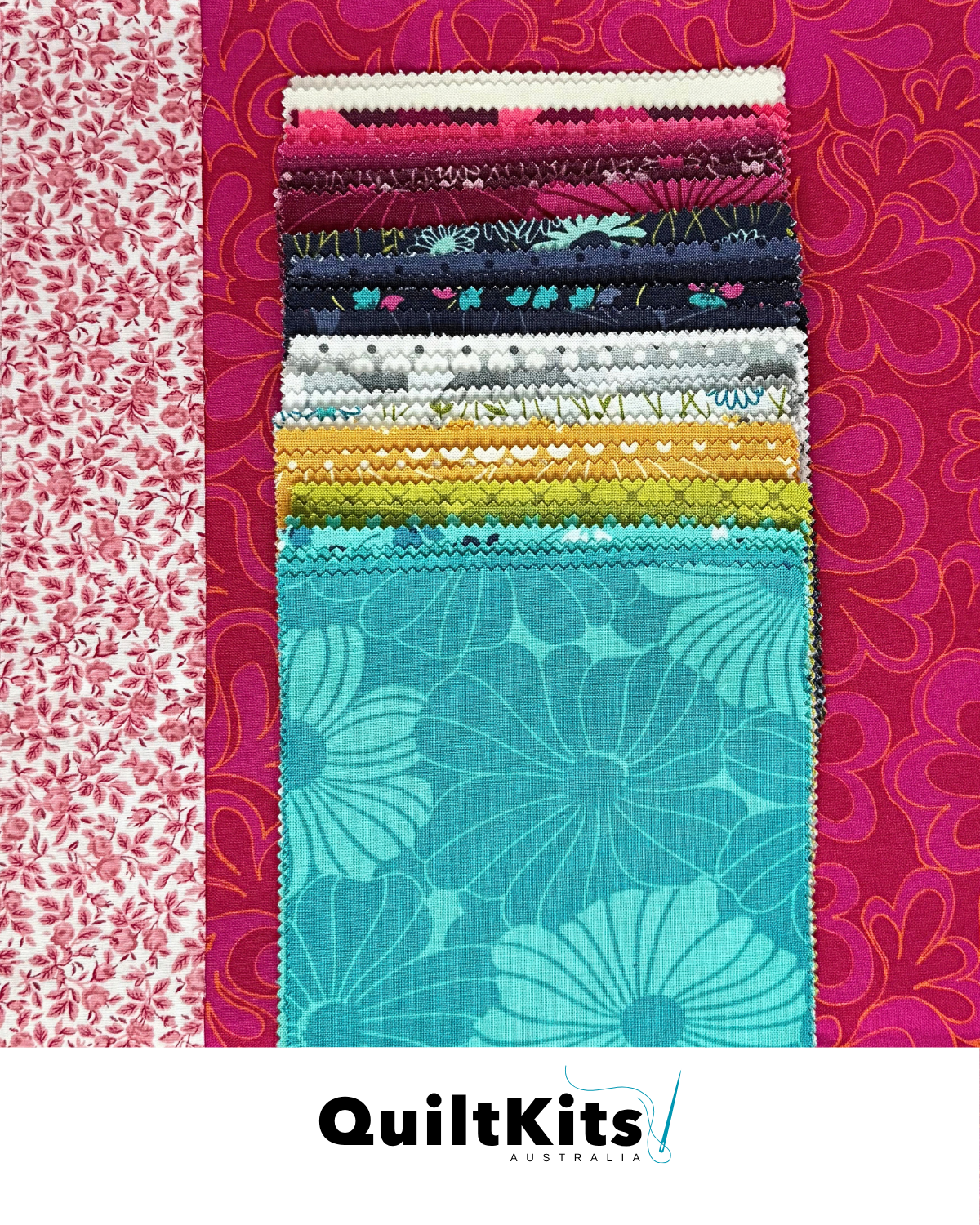 Easy Block Complete Quilt Kit - Color Crush