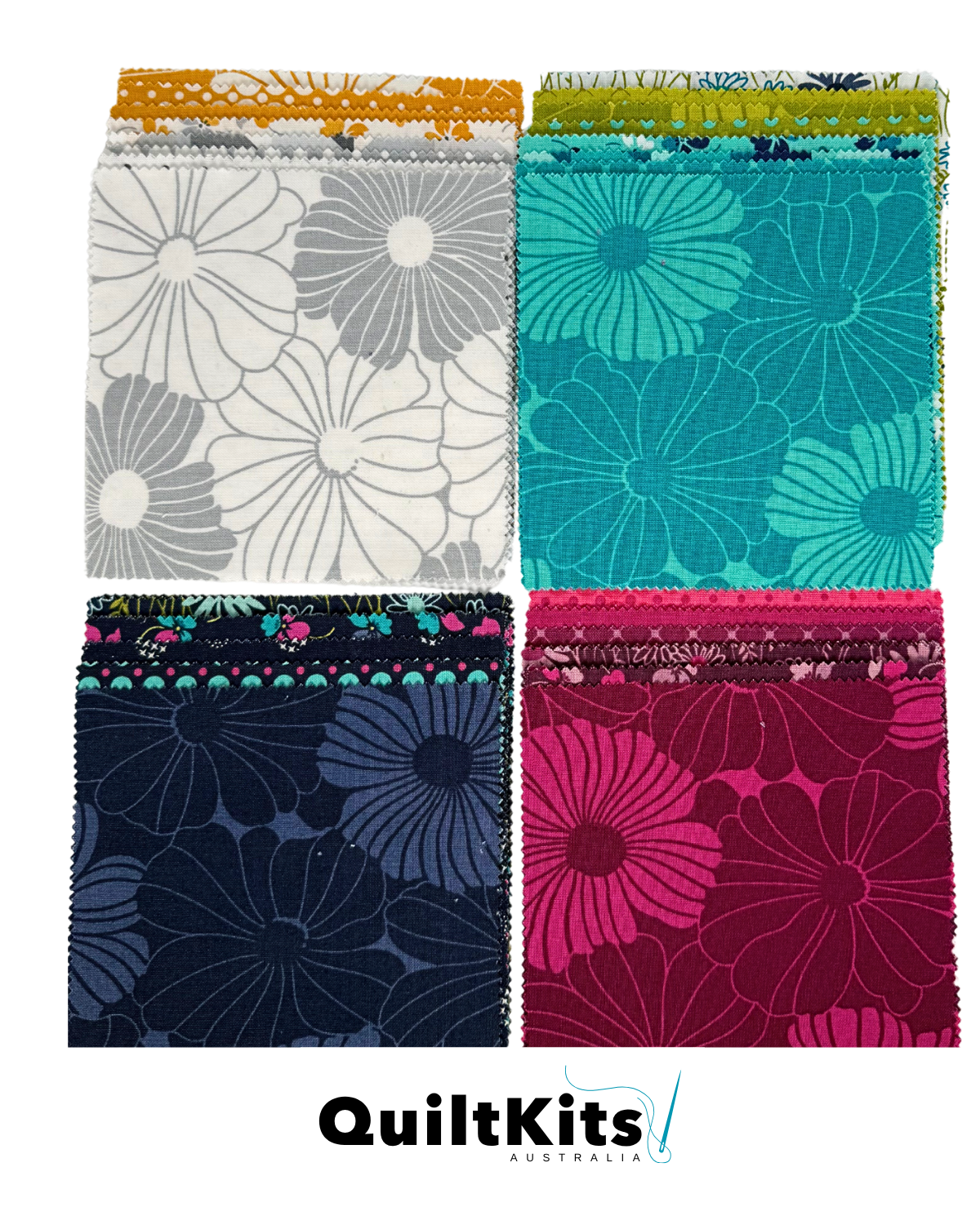 Easy Block Complete Quilt Kit - Color Crush
