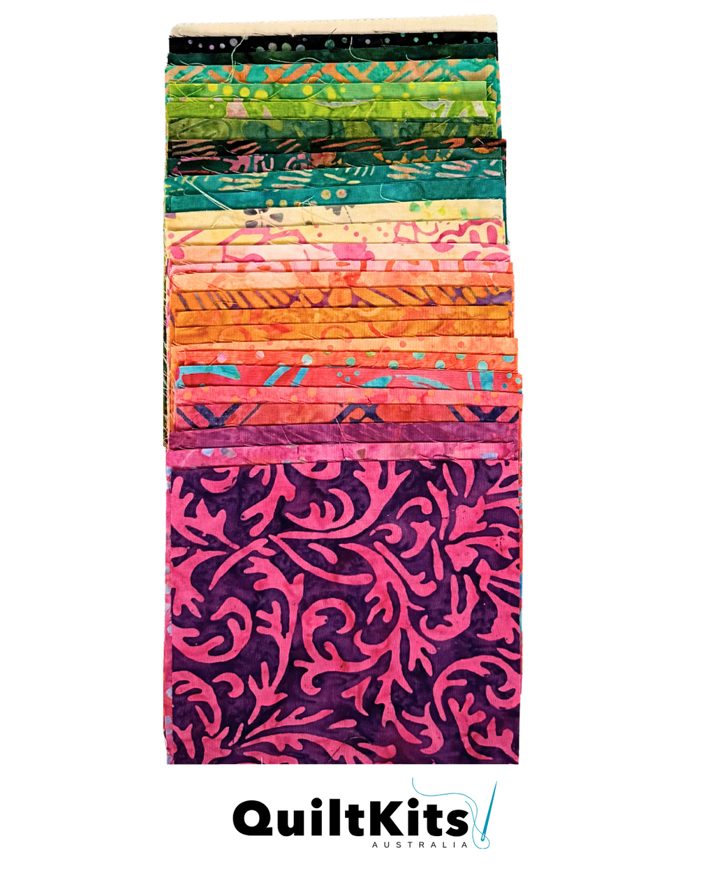 Easy Block Complete Quilt Kit - Batik