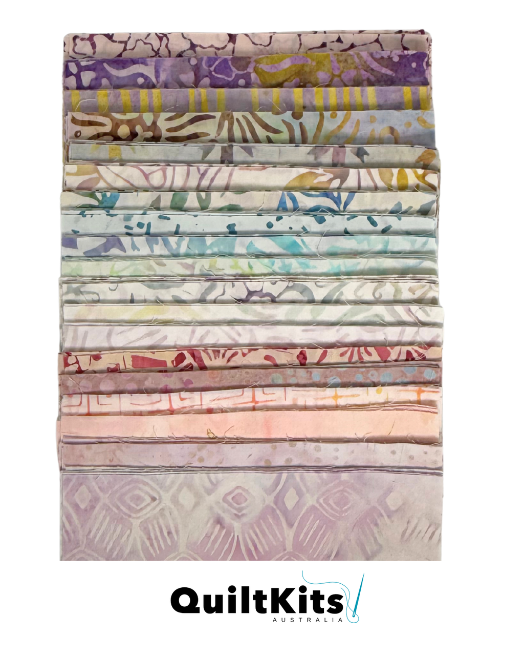 Easy Strip Complete Quilt Kit - Throw - Batik
