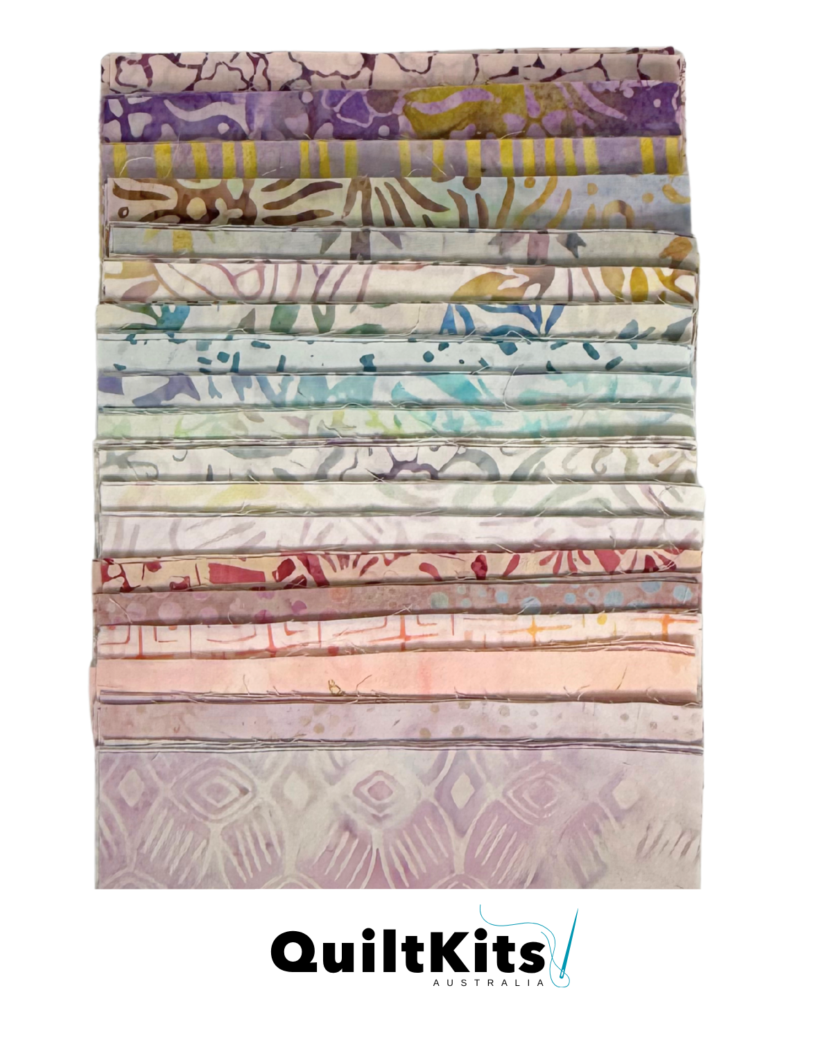 Easy Strip Complete Quilt Kit - Throw - Batik
