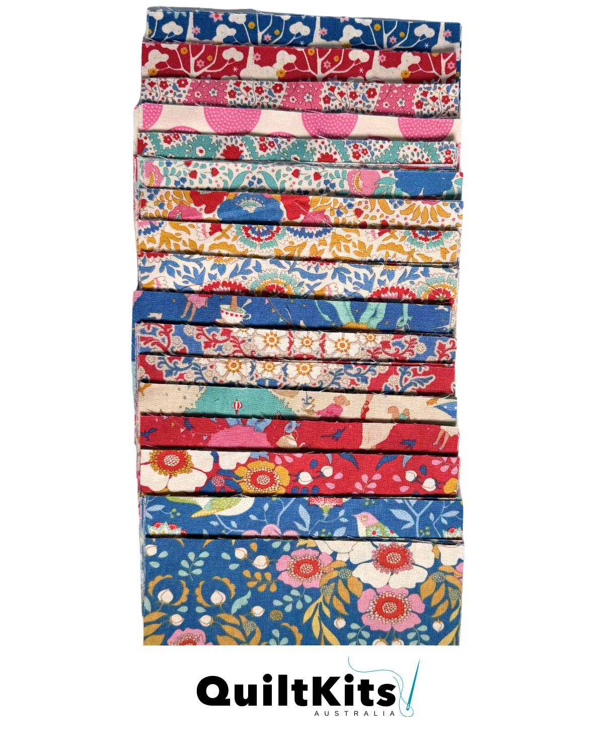 Easy Strip Quilt Kit - Throw - Tilda Jubilee