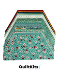 Hexie Quilt Kit - Lori Holt Teal