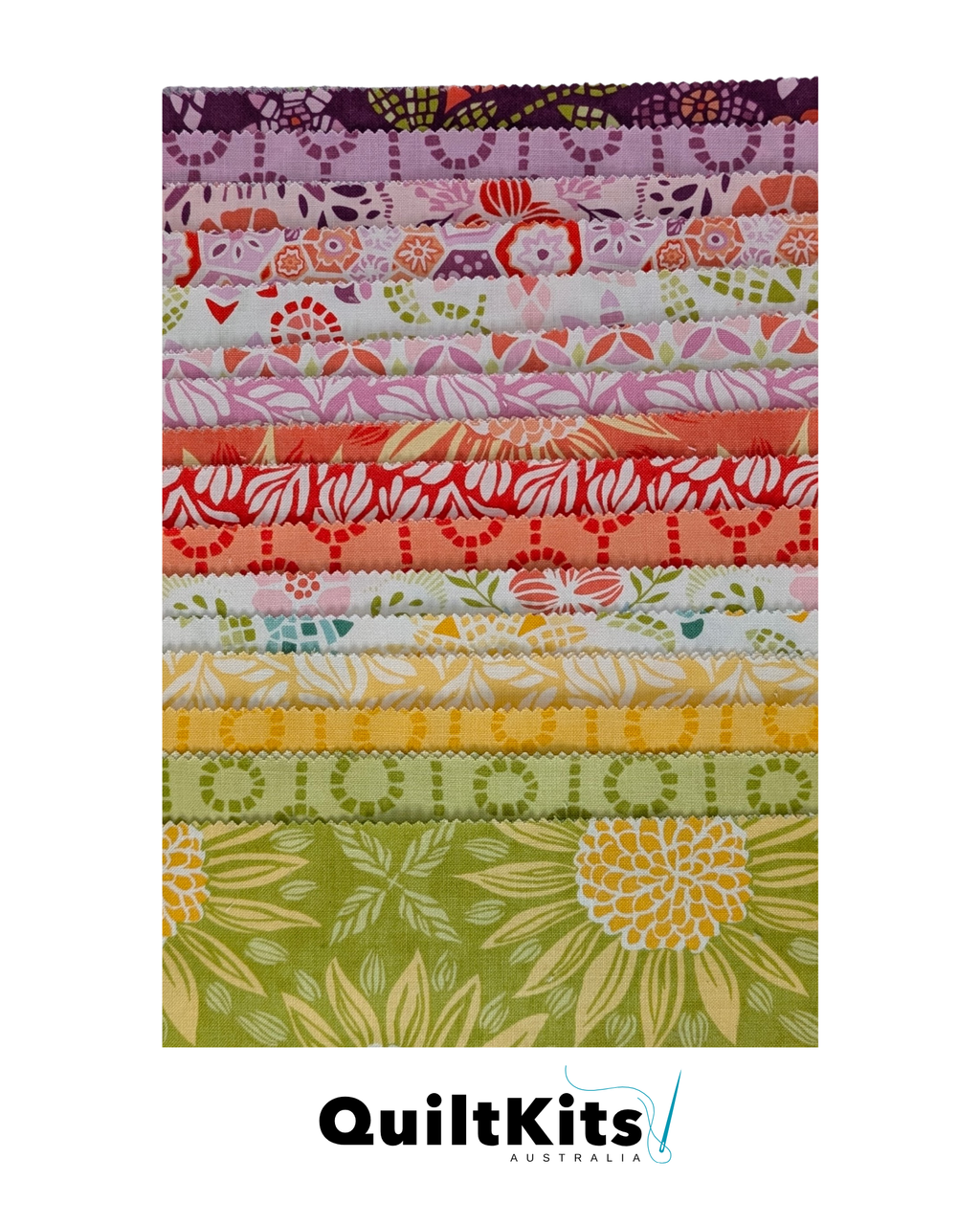 Easy Strip Quilt Kit - Throw - Grand Canal Complete Kit