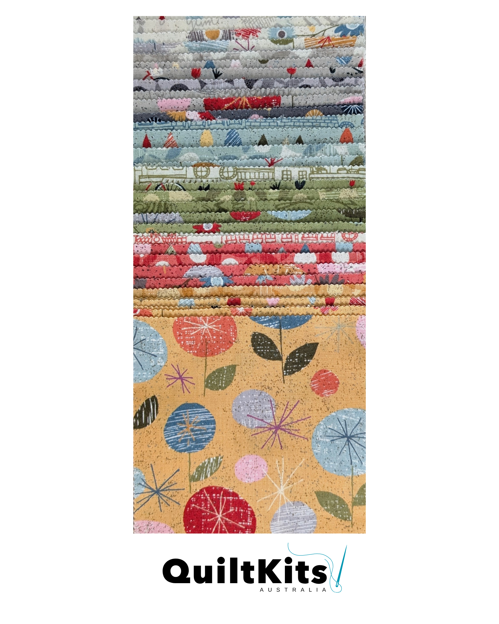 Easy Block Quilt Kit - Mon Ami Complete Kit