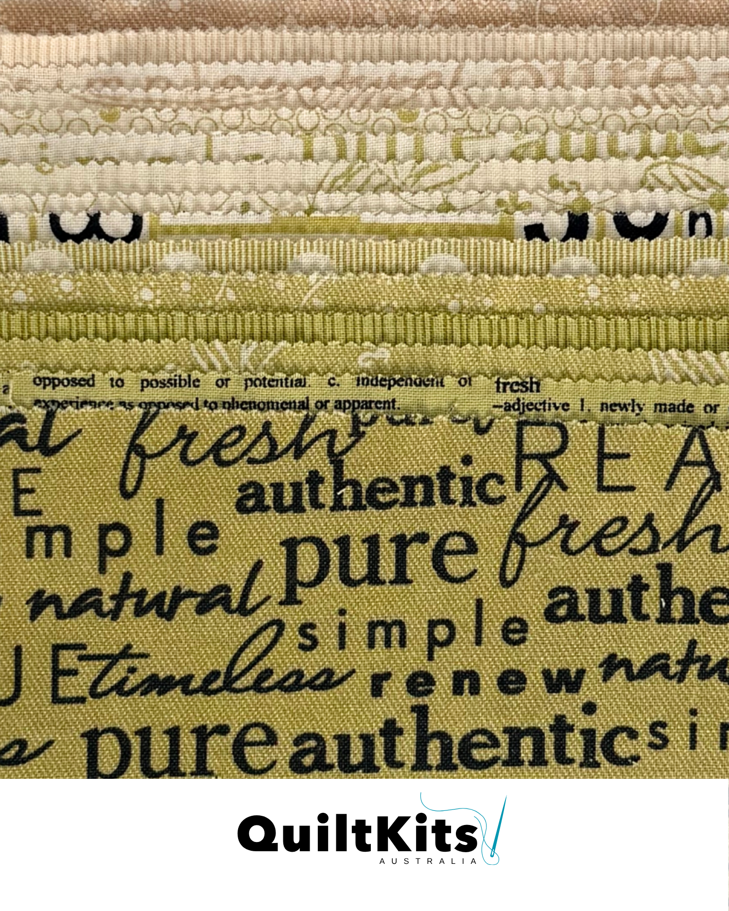 Easy Block Complete Quilt Kit - Authentic