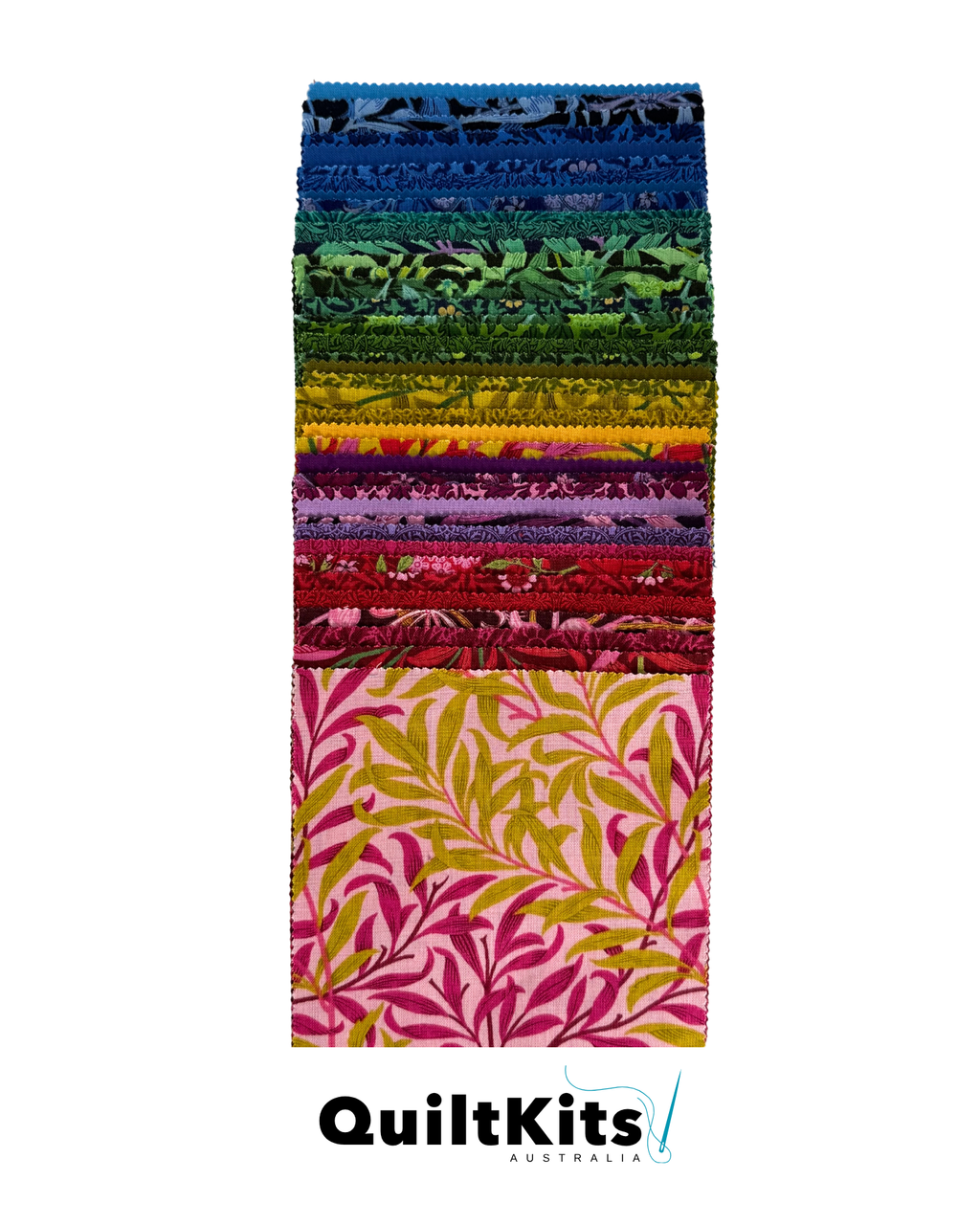 Easy Block Complete Quilt Kit - The Morris Jewels