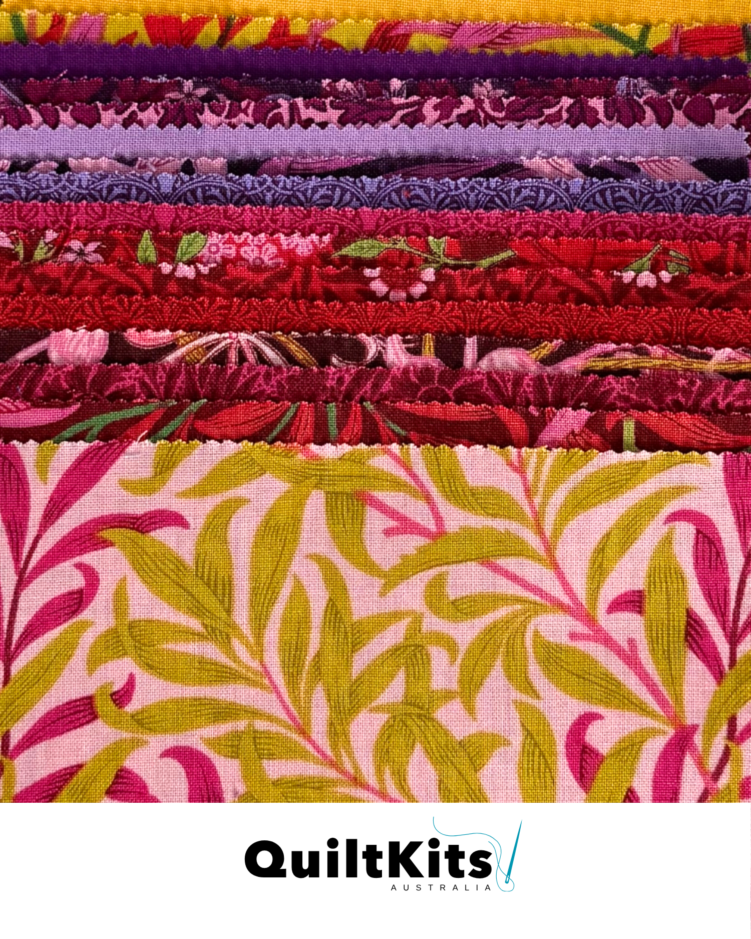 Easy Block Complete Quilt Kit - The Morris Jewels