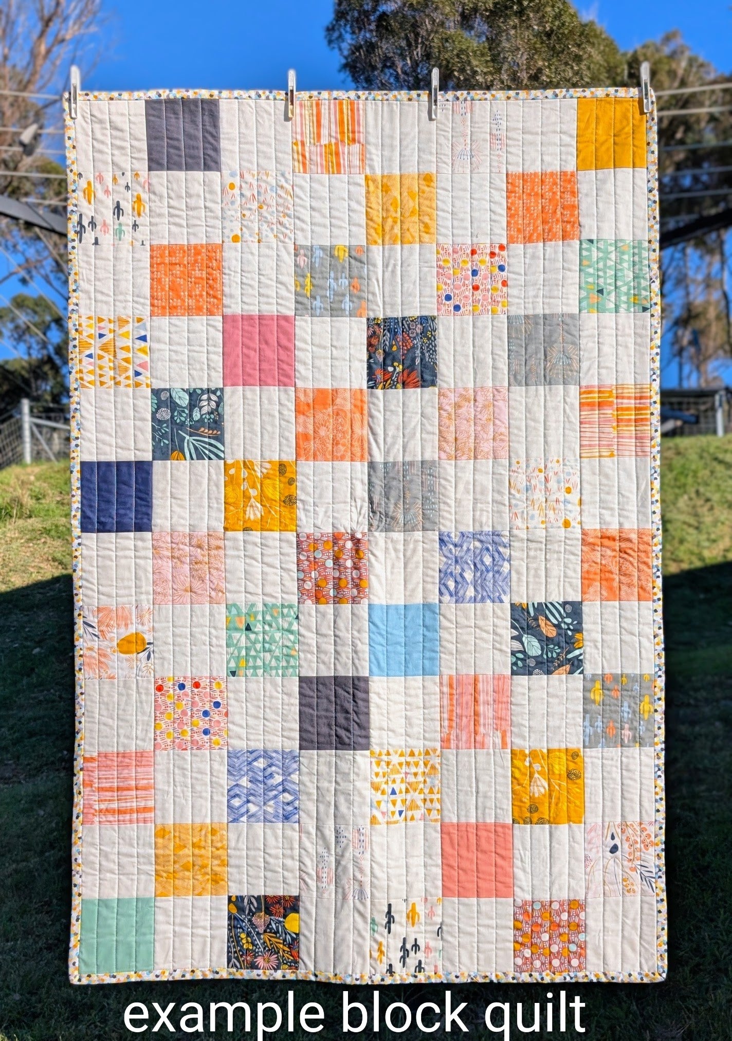 Easy Block Quilt Kit - Batik