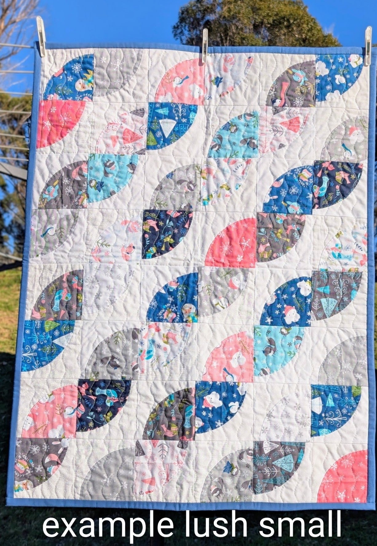 Lush Complete Quilt Kit - Small - The Sea and Me