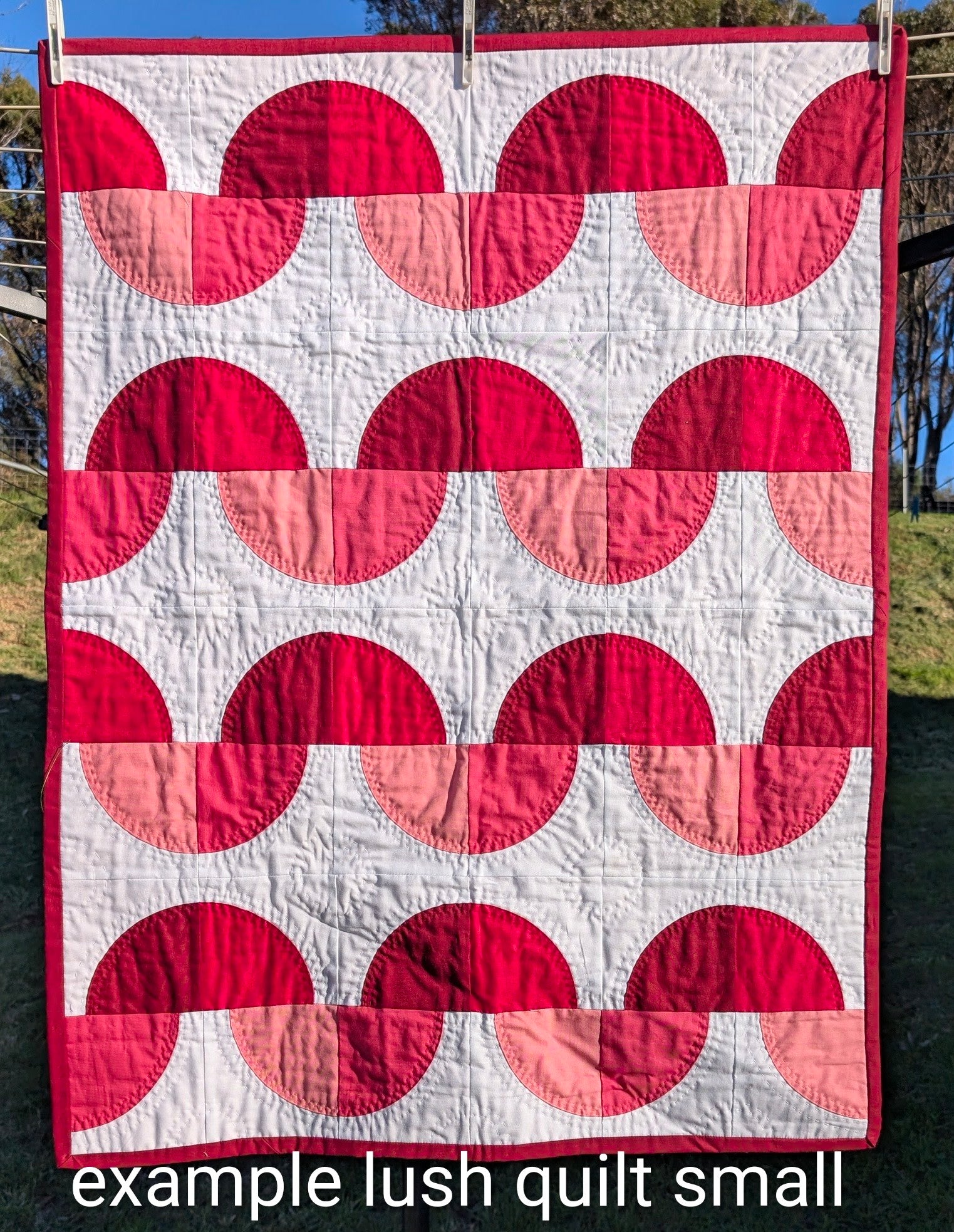Lush Quilt Kit - Small - Pinks Complete Kit