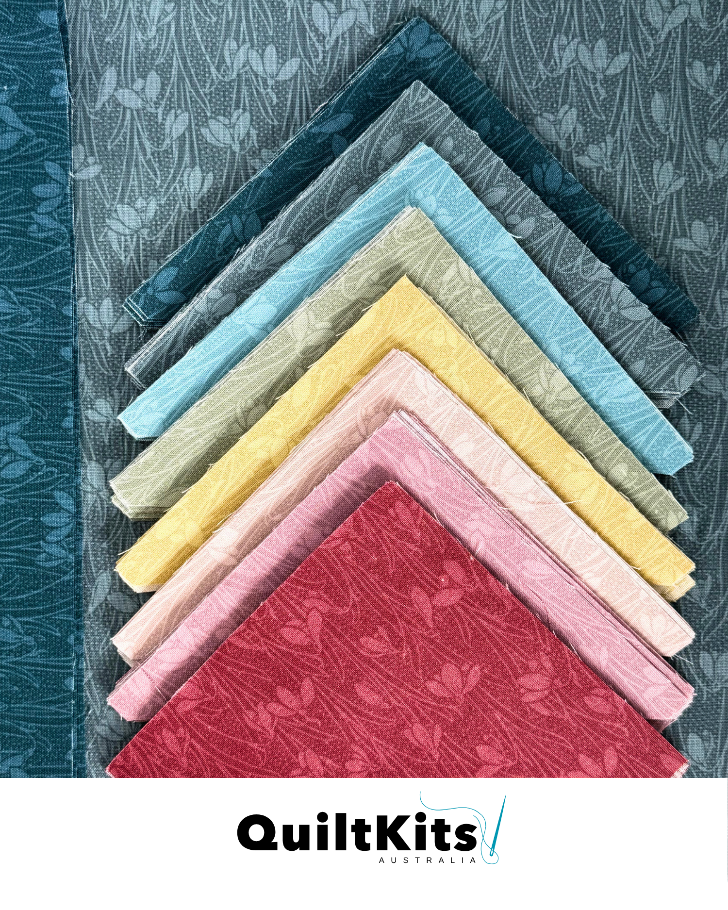 Triangle Complete Quilt Kit - Liberty