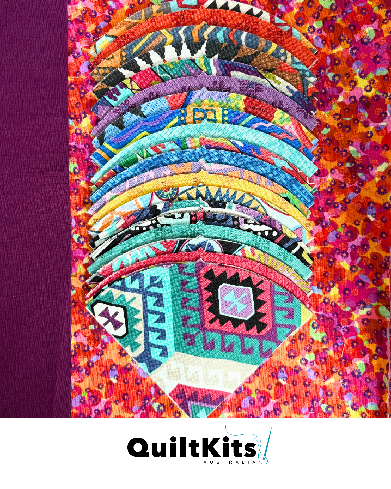 Lush Complete Quilt Kit - Throw - Tribal