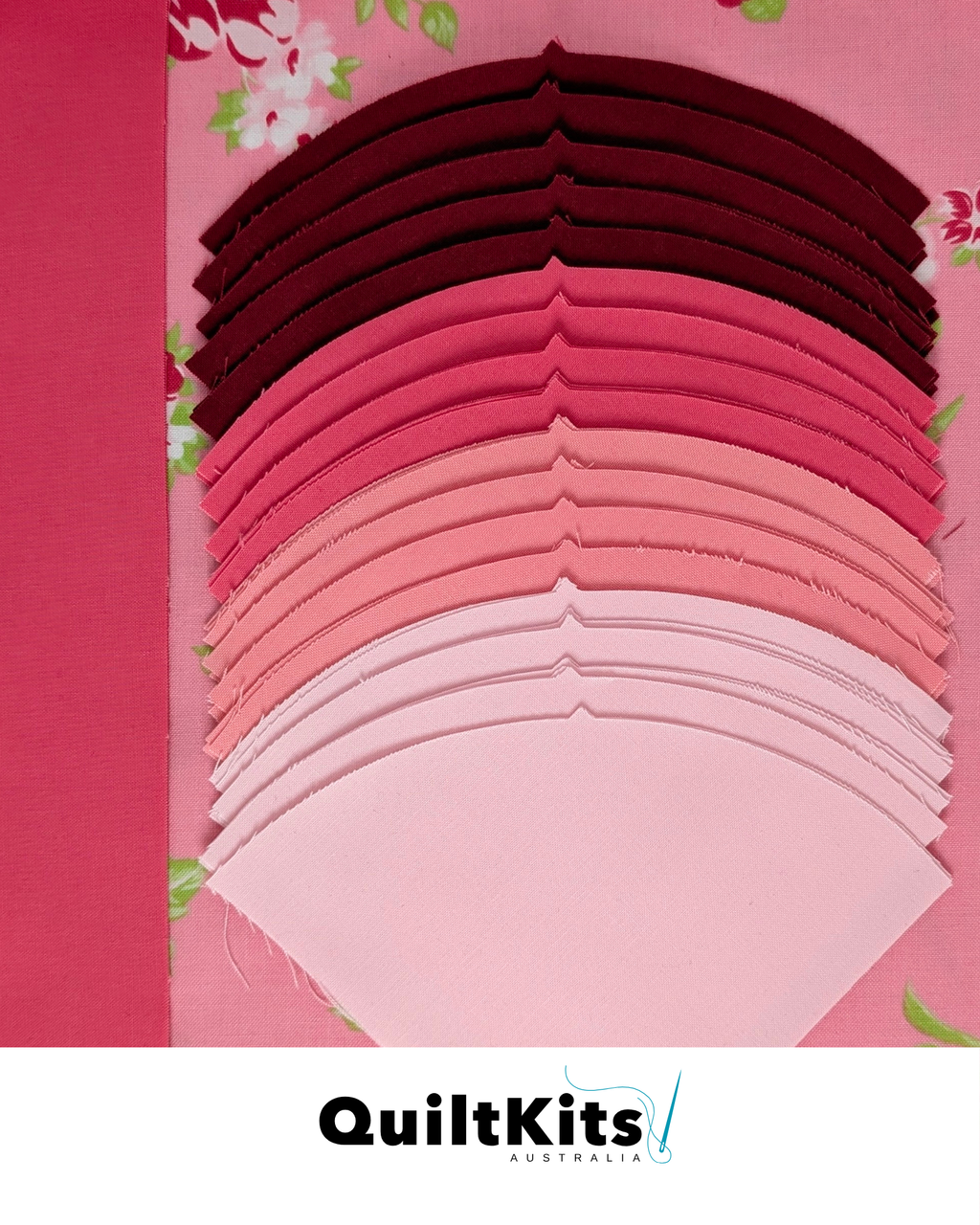 Lush Quilt Kit - Small - Pink Complete Kit
