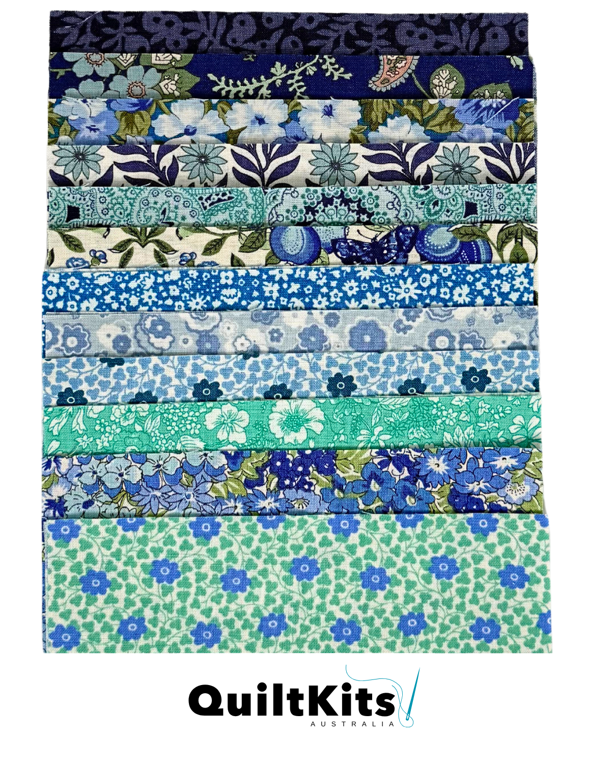 Easy Strip Complete Quilt Kit - Throw - Liberty