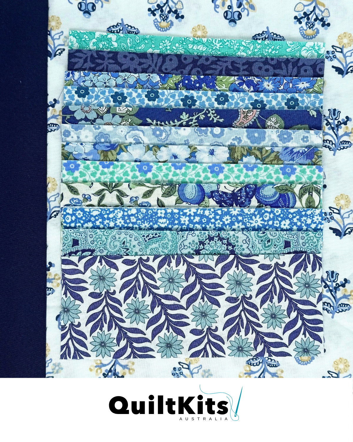 Easy Strip Complete Quilt Kit - Throw - Liberty