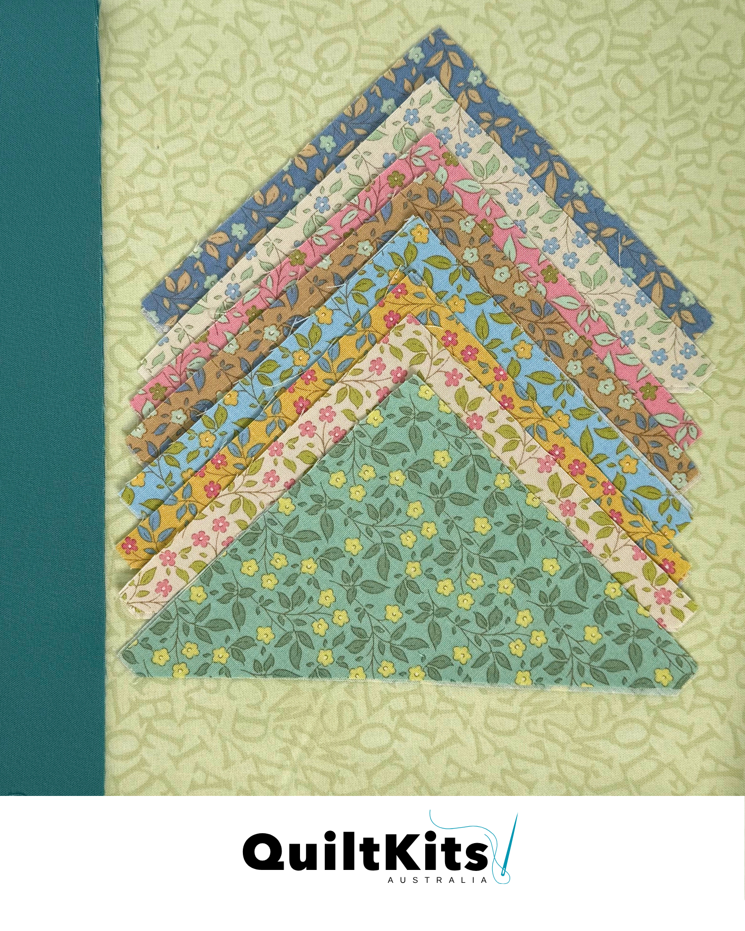 Triangle Complete Quilt Kit - Tilda Sunday Brunch