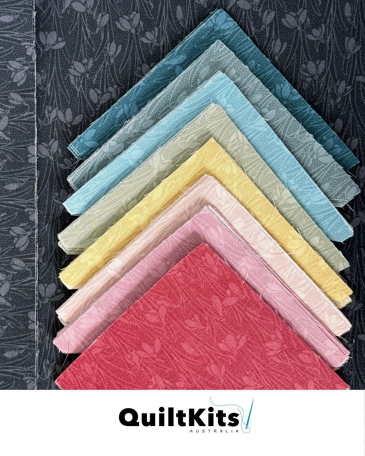 Triangle Complete Quilt Kit - Liberty