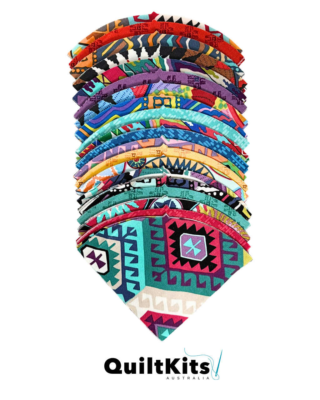 Lush Complete Quilt Kit - Throw - Tribal