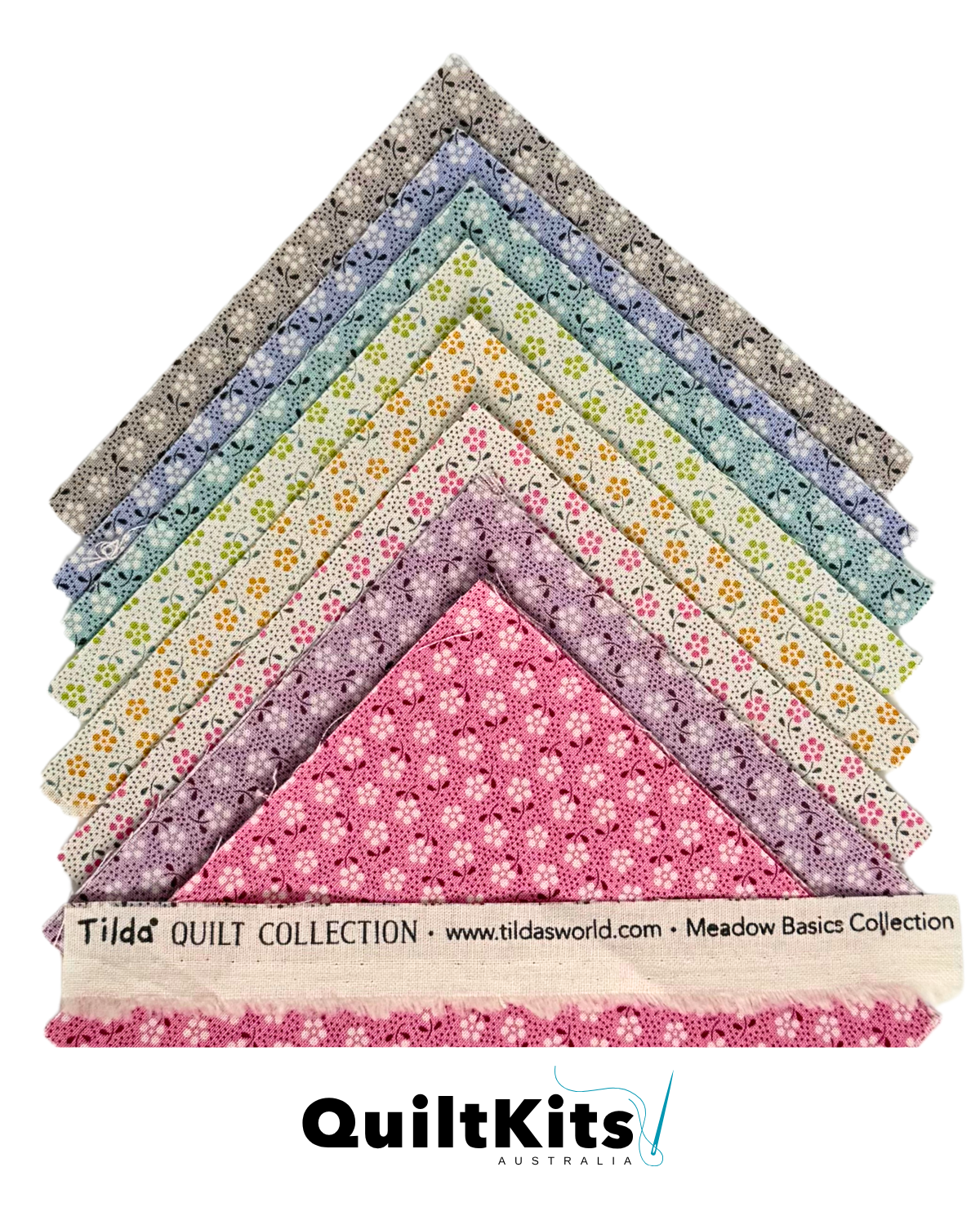 Triangle Quilt Kit - Tilda Meadow