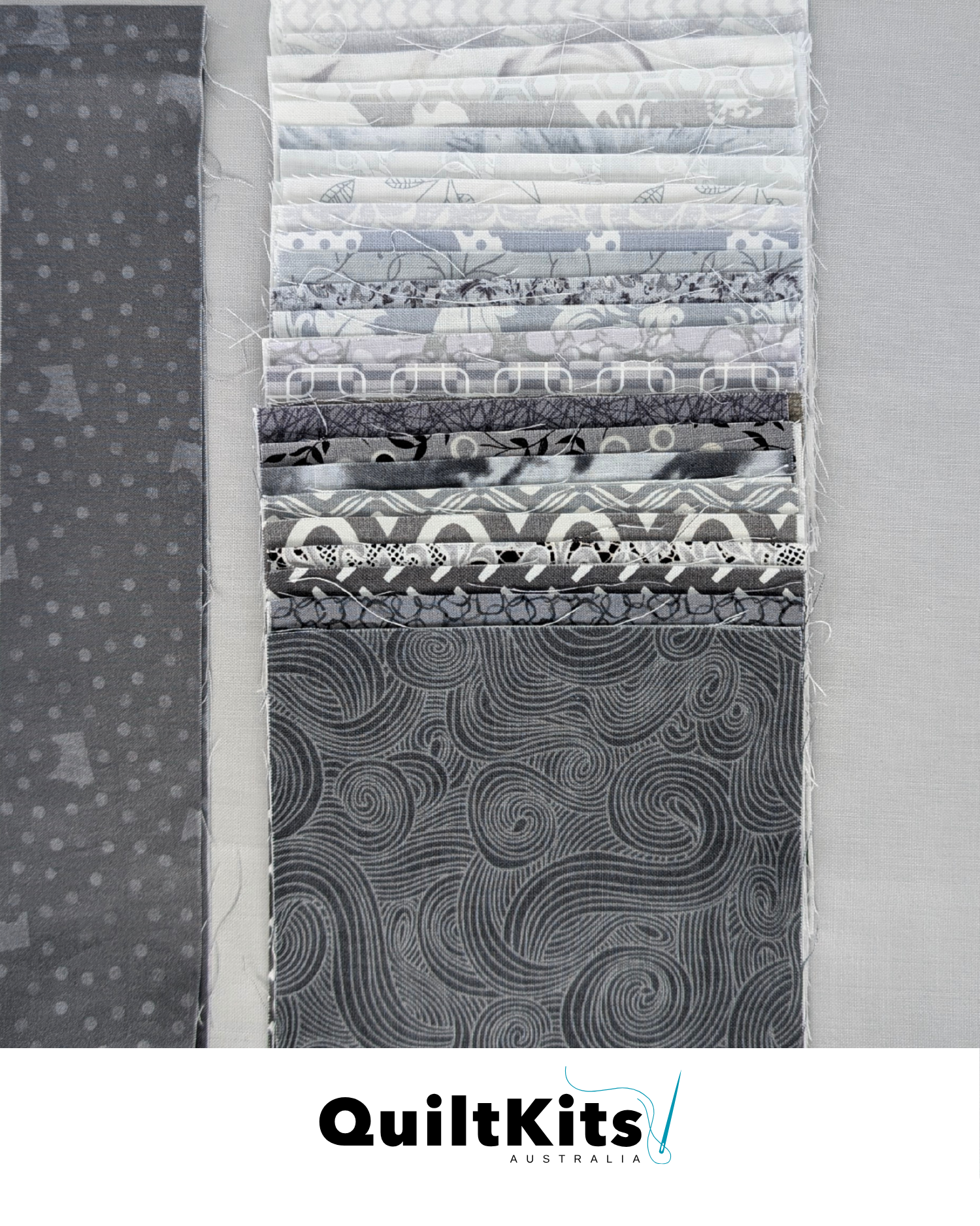 Easy Block Quilt Kit - Smokescreen Complete Kit