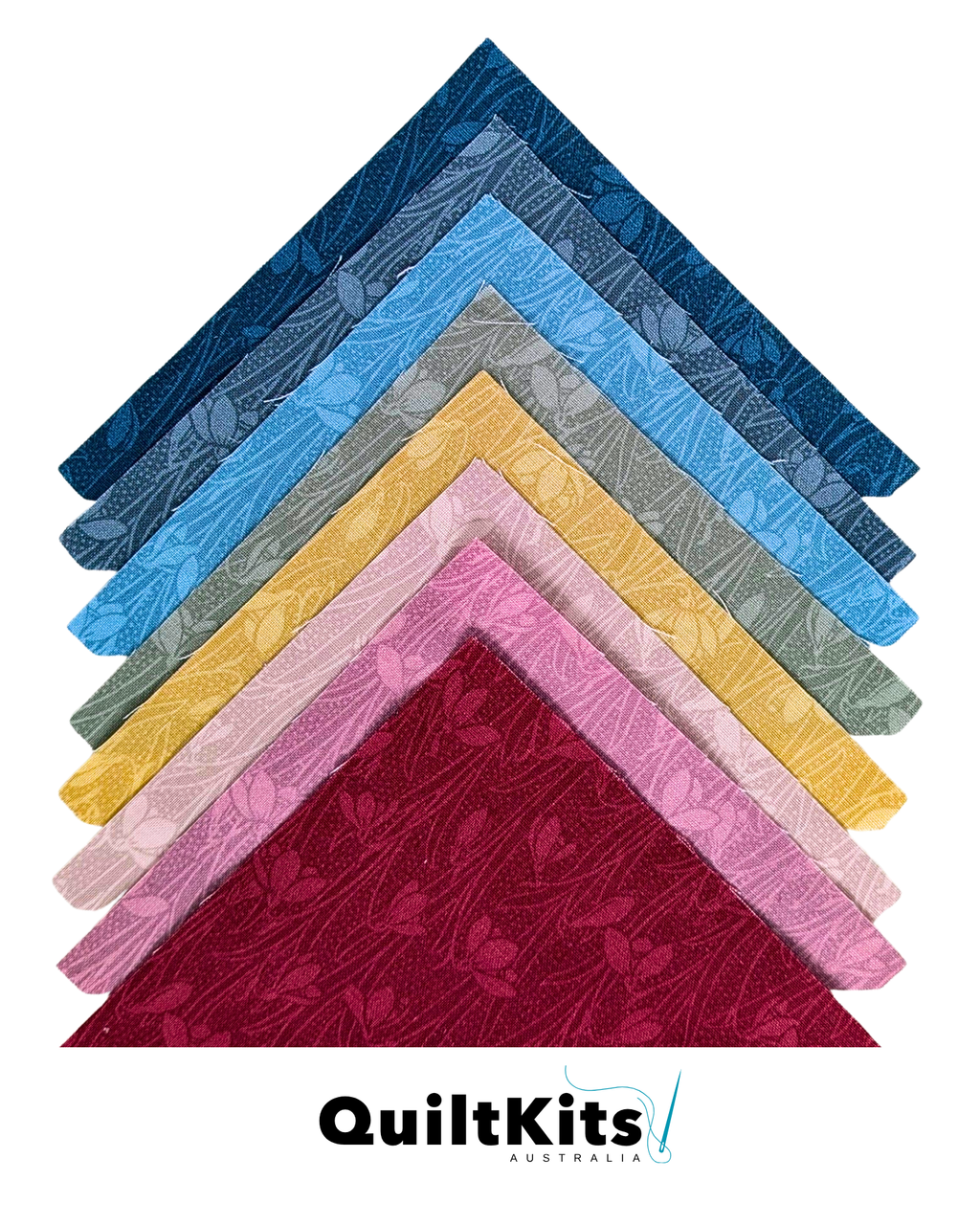 Triangle Complete Quilt Kit - Liberty