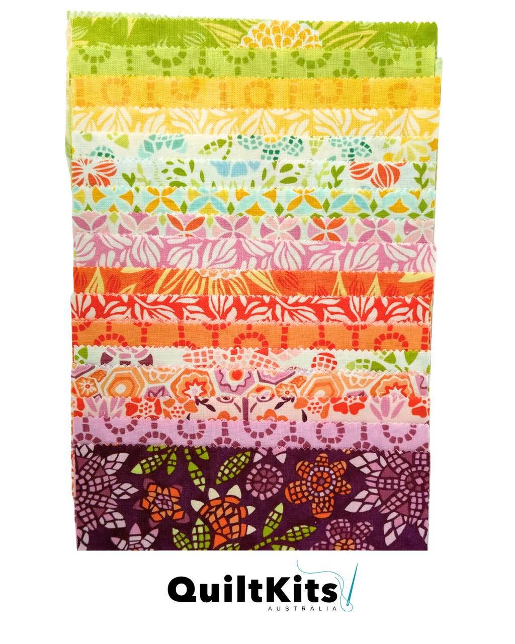 Easy Strip Quilt Kit - Throw - Grand Canal Complete Kit